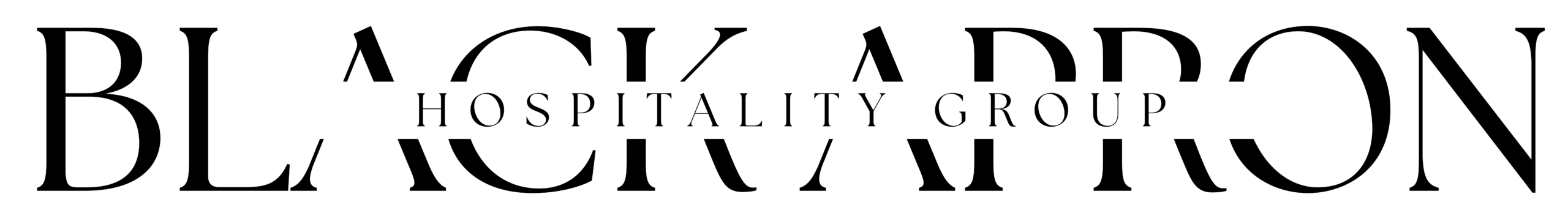 Black Apron Black Logo